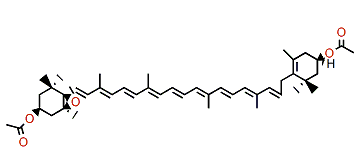 (3S,3'R,5R,6S)-5,6-Epoxy-5,6-dihydro-beta,beta-carotene-3,3'-diol diacetate